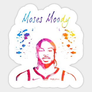 Moses Moody Sticker